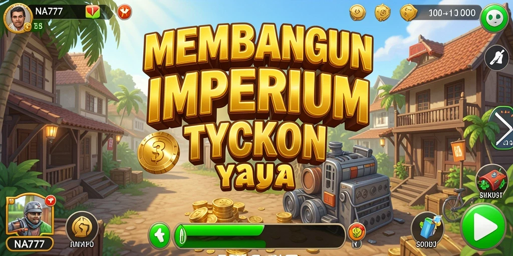 Tangkapan layar dari gameplay Tycoon yang menarik di NA777.