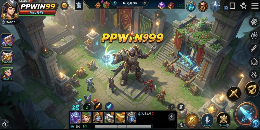 Tampilan menarik dari gameplay PPWIN99 yang menampilkan strategi dan taktik.
